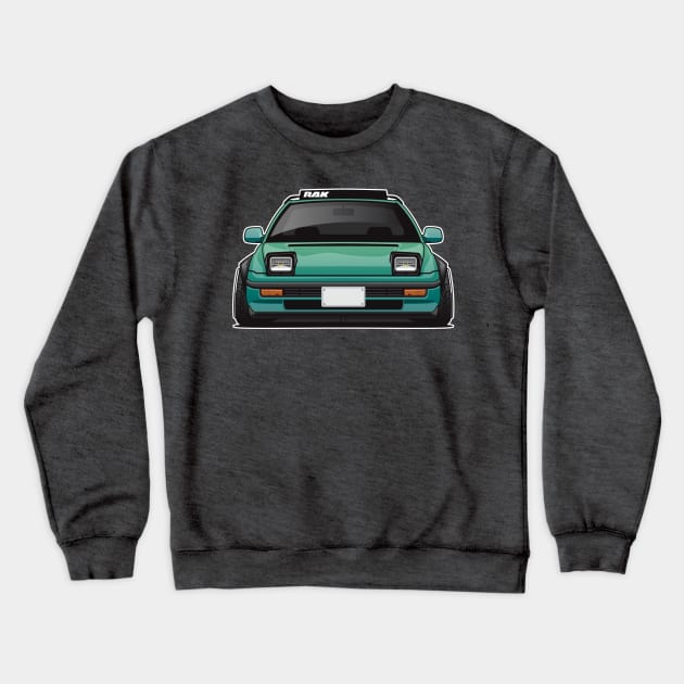 1991 Honda Prelude stanced Crewneck Sweatshirt by RBDesigns